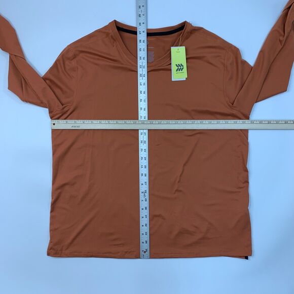 All In Motion Shirt Mens XL Extra Large Spice Performance Long Sleeve Quick Dry - Picture 6 of 12